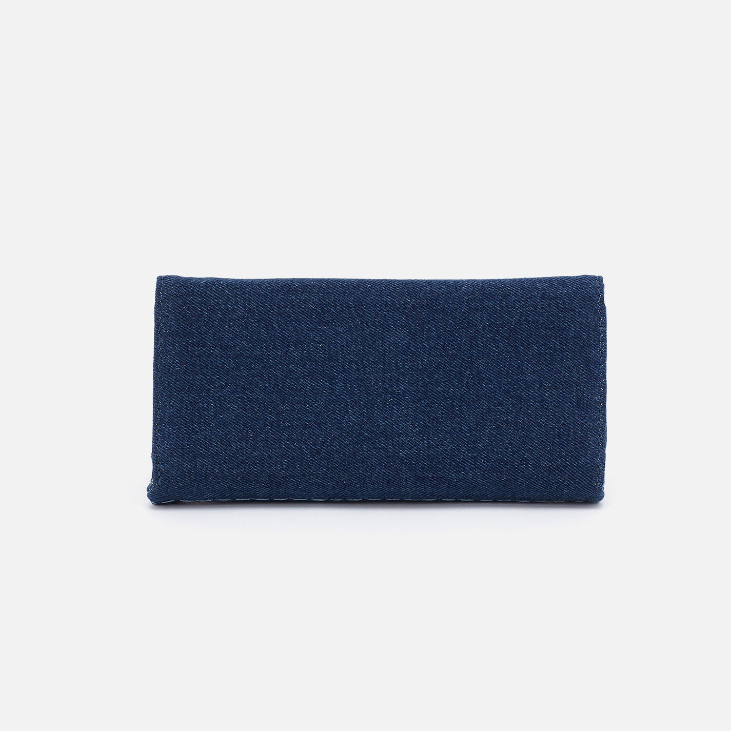 Rachel Continental Wallet In Denim Fabric - Dark Denim - Image 3