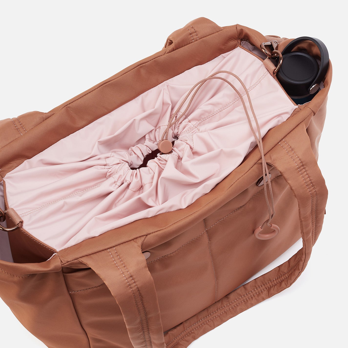 ALL IN ONE Tote in CaRefiber recycled nylon - Jet - Image 11