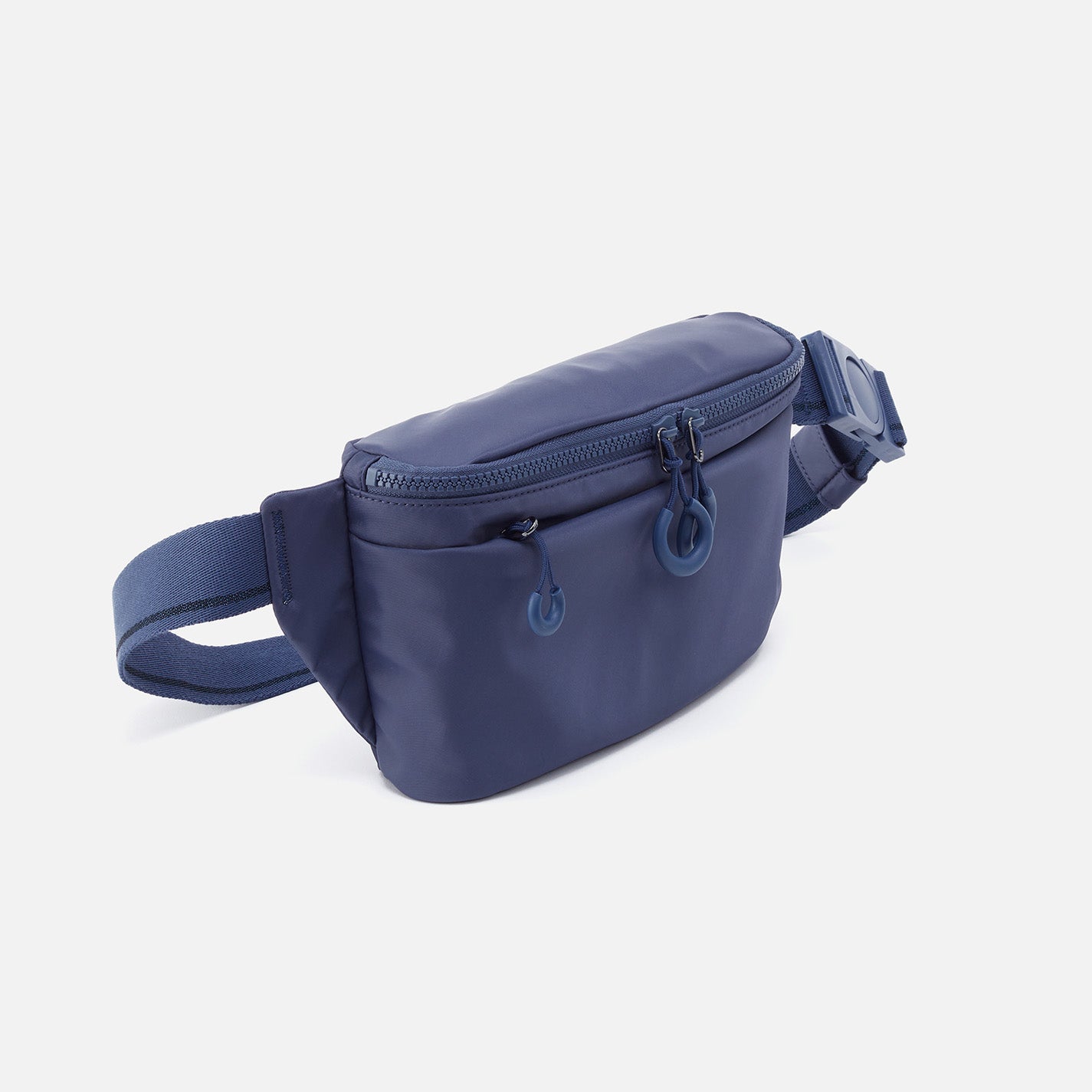 BE HOLD Belt Bag in CaRefiber recycled nylon - Ocean - Image 5