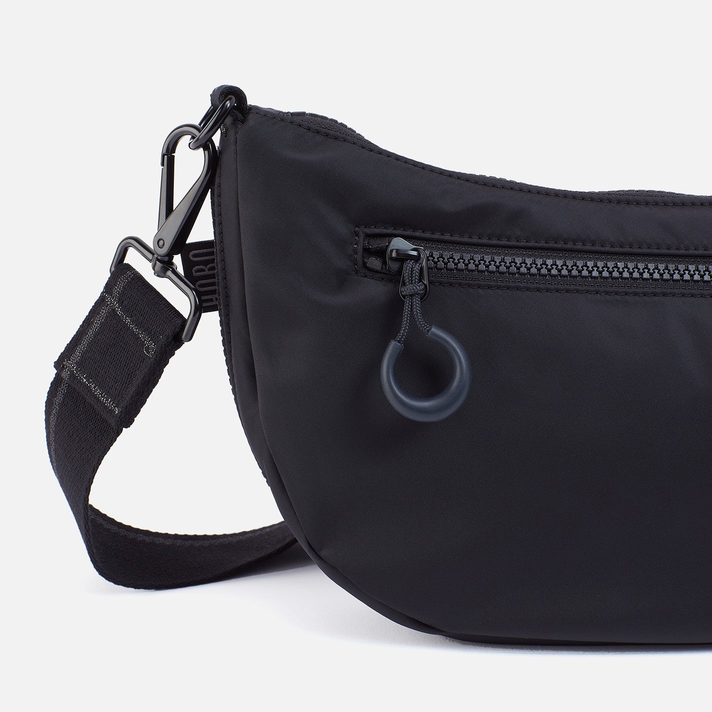EVERY WEAR Crossbody in CaRefiber recycled nylon - Stone - Image 9