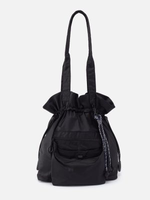 EASY DRAW Tote in CaRefiber recycled nylon - Jet