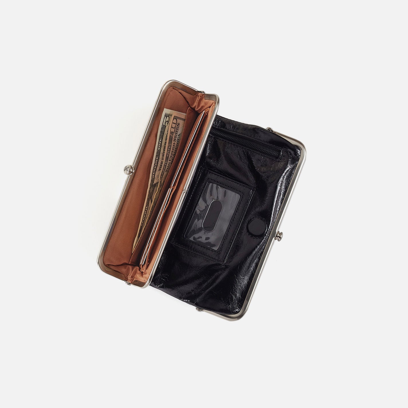 Lauren Clutch-Wallet In Pebbled Leather - Birch - Image 5