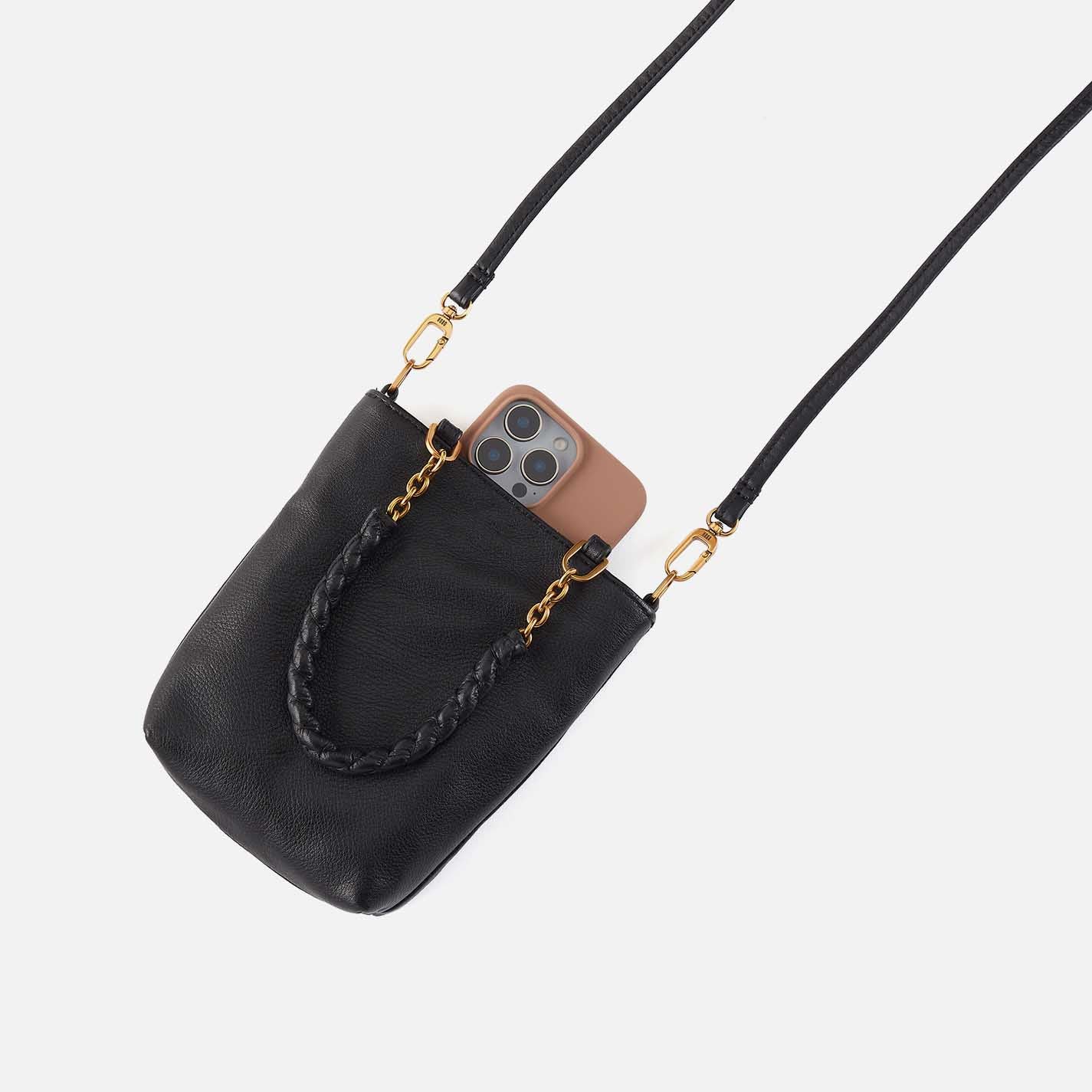 Tennessee Mini Bag in Pebbled Leather - Black - Image 4