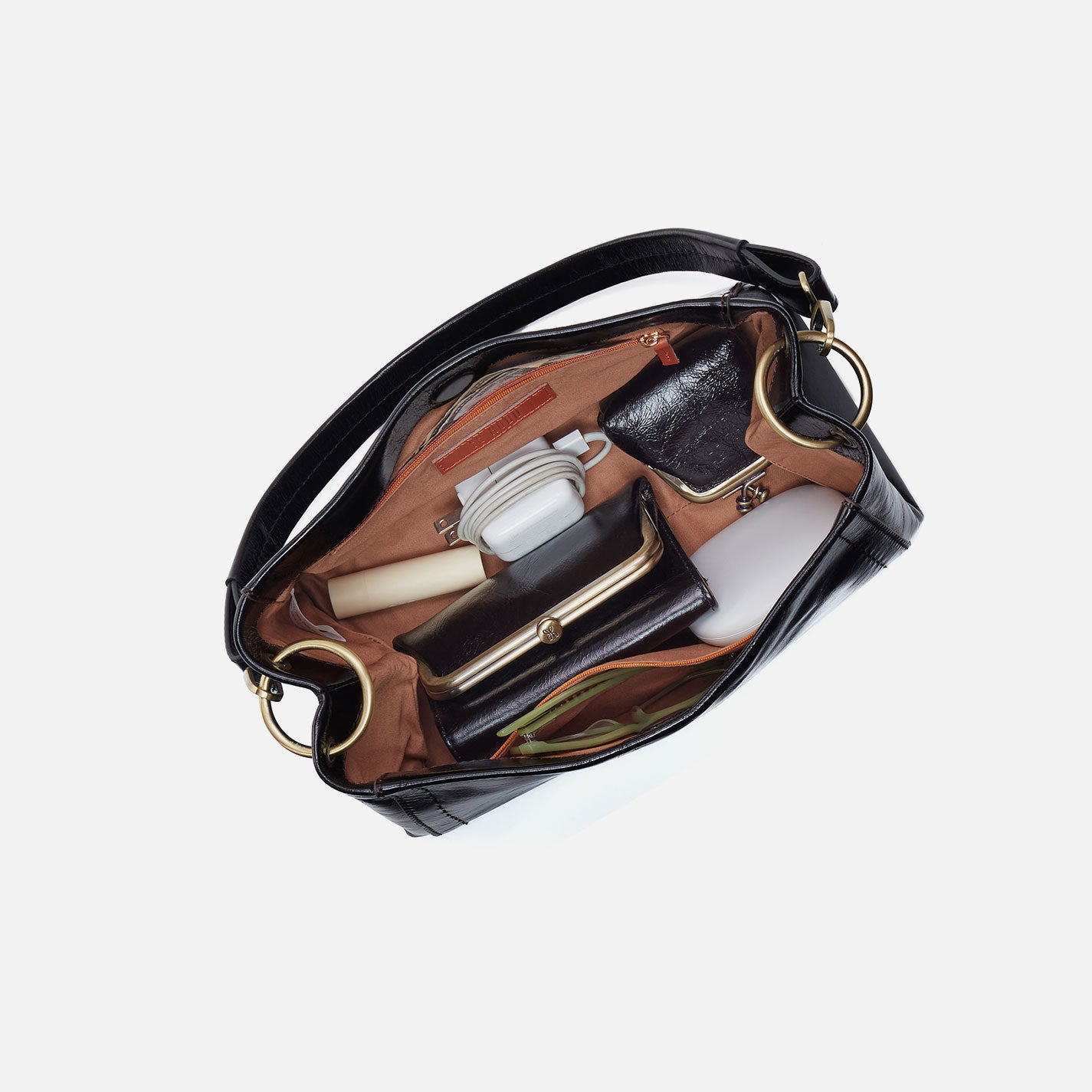 Seneca Shoulder Crossbody In Printed Leather - Summer Safari - Image 3